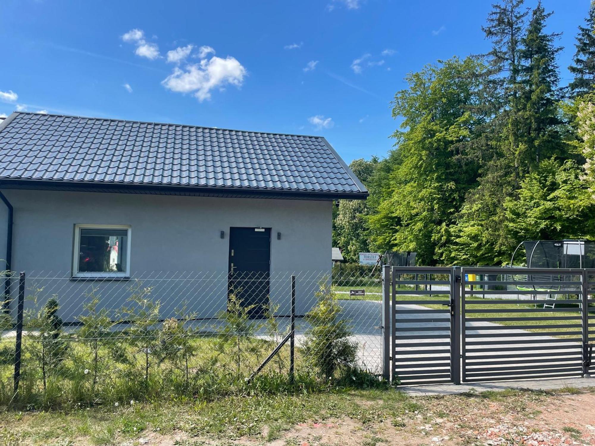 Dom Wypoczynkowy Pod Kasztanem 1 Nad Jeziorem Wartkowo Exteriör bild